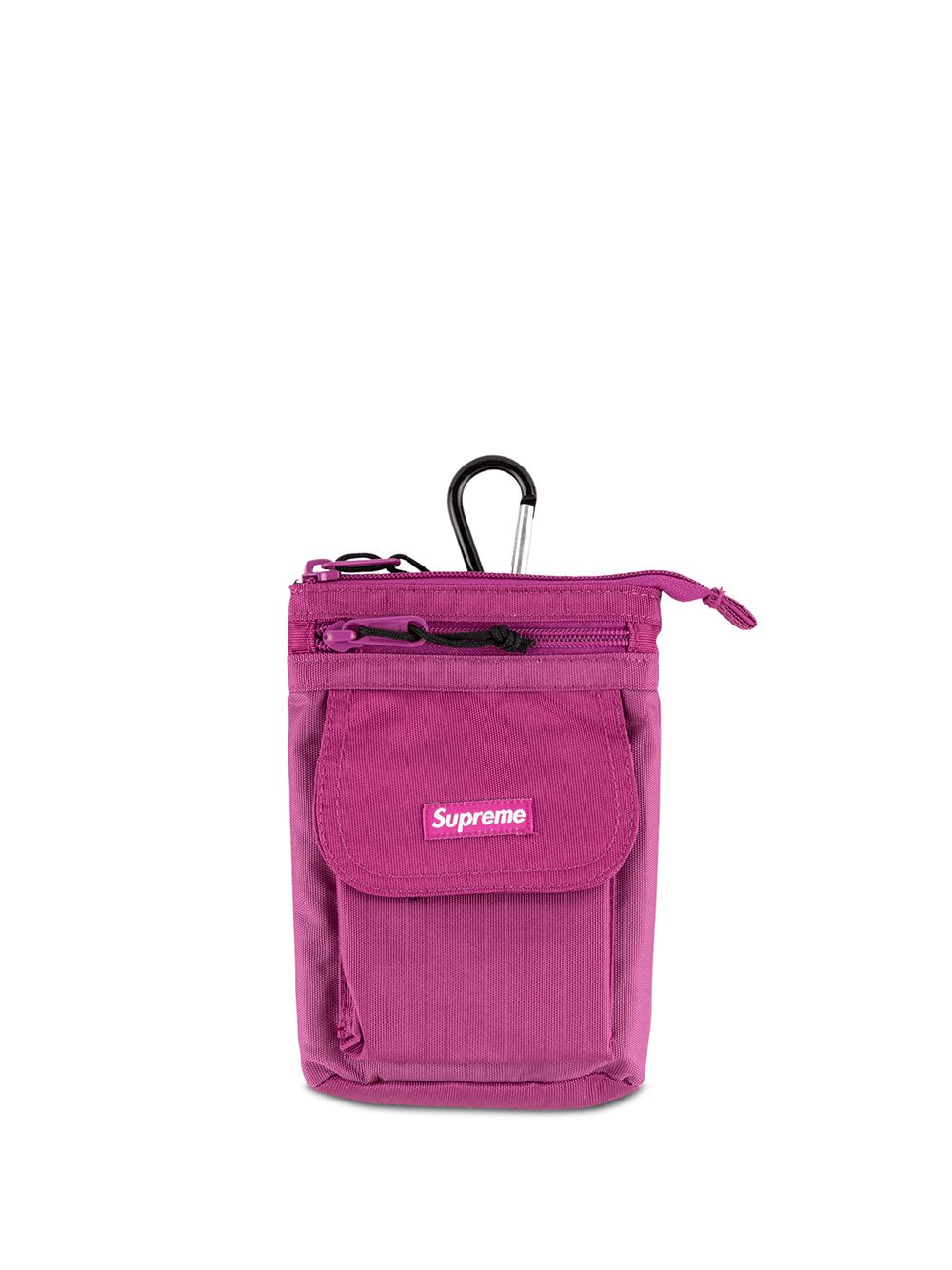 Supreme logo-patch shoulder bag - Pink von Supreme