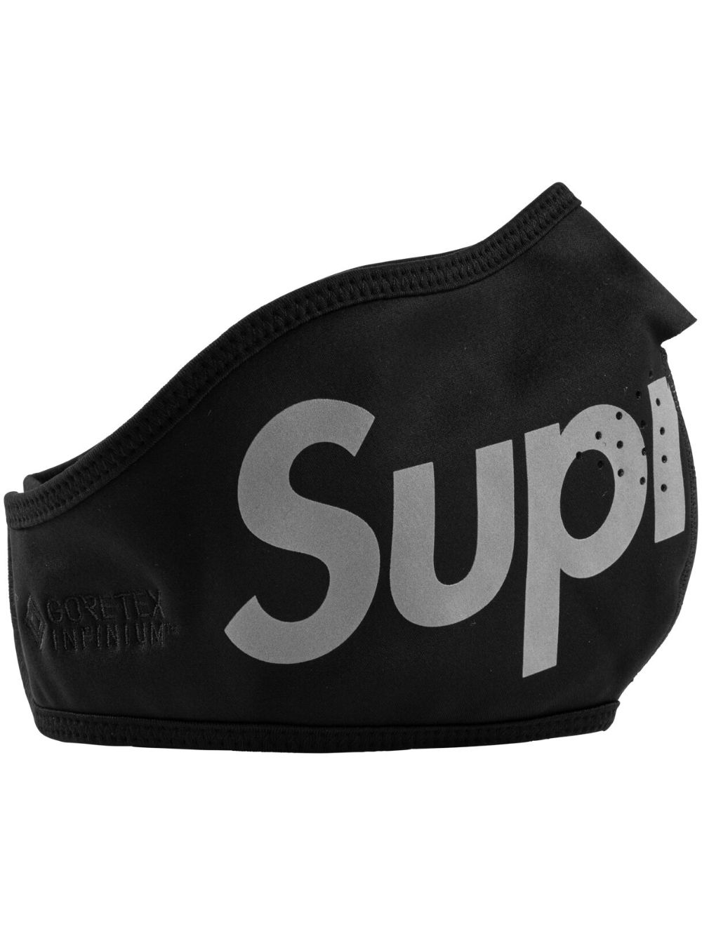 Supreme logo windstopper face mask - Black von Supreme