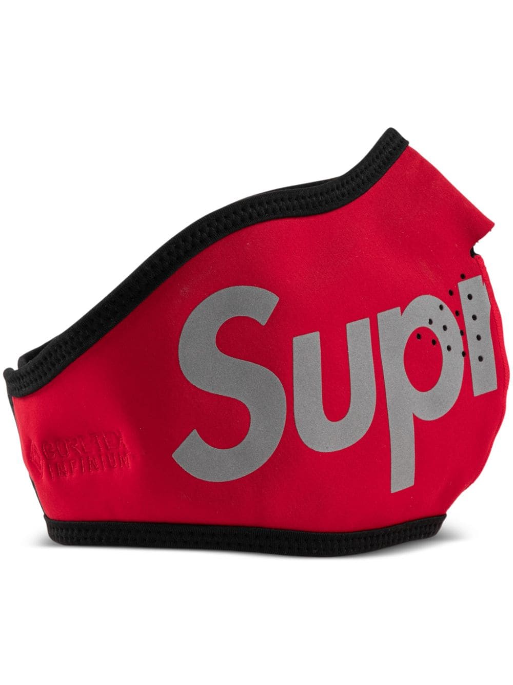 Supreme logo windstopper face mask - Red von Supreme