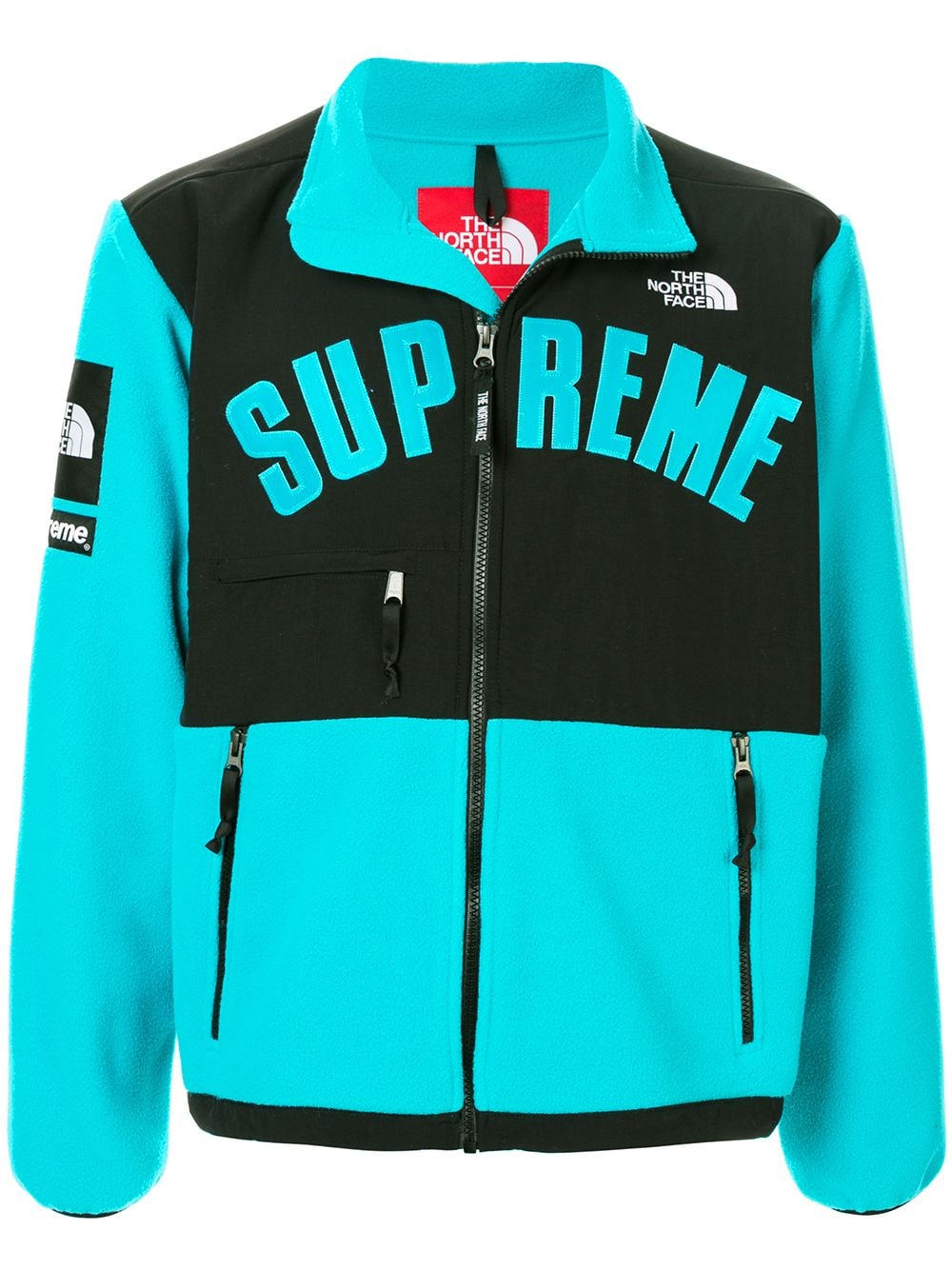 Supreme x The North Face Arc Logo Denali fleece jacket - Blue von Supreme