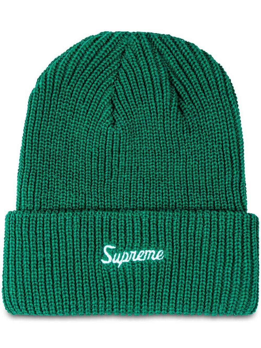 Supreme loose gauge beanie - Green von Supreme