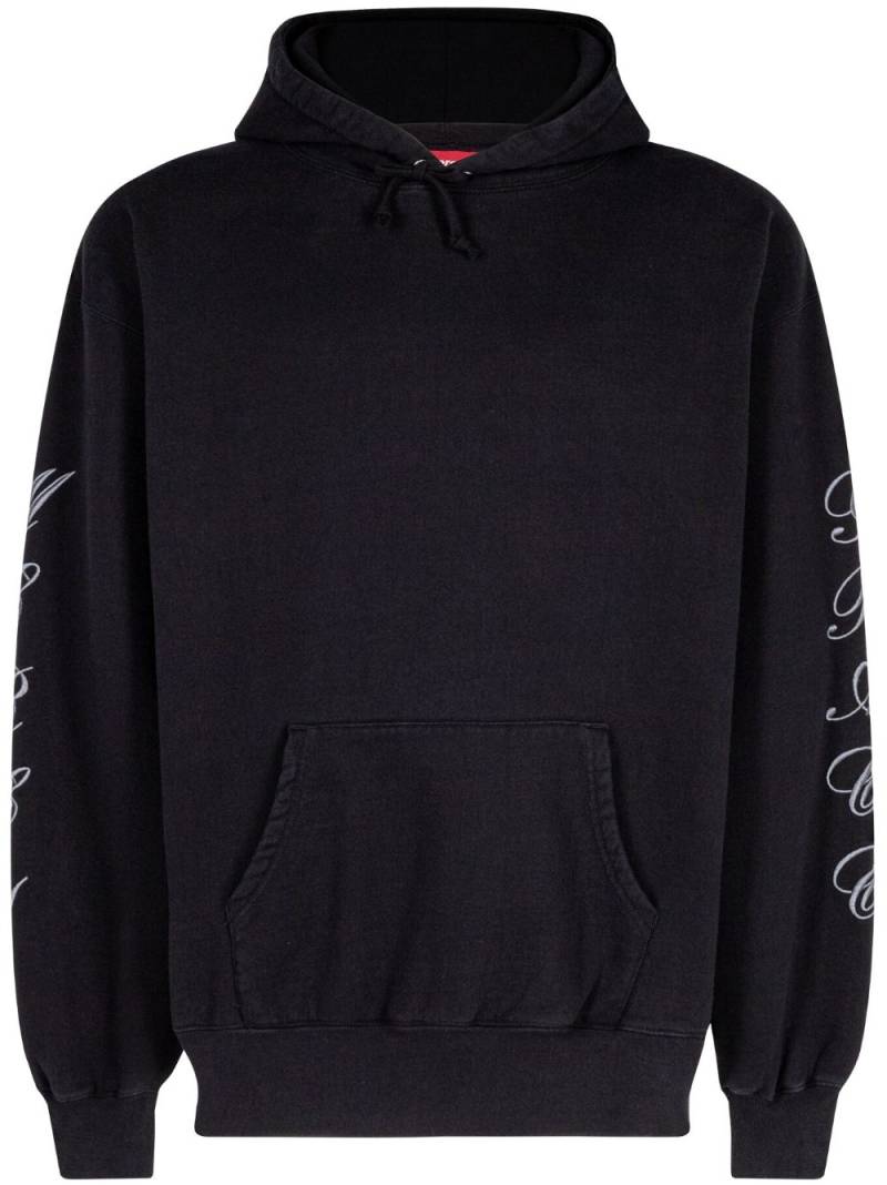 Supreme patches spiral hoodie - Black von Supreme