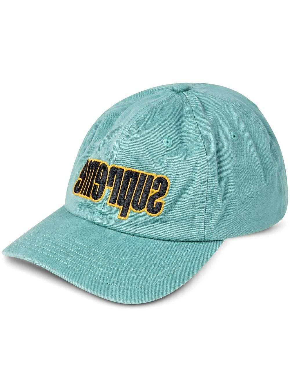 Supreme Reverse Logo six-panel cap - Green von Supreme