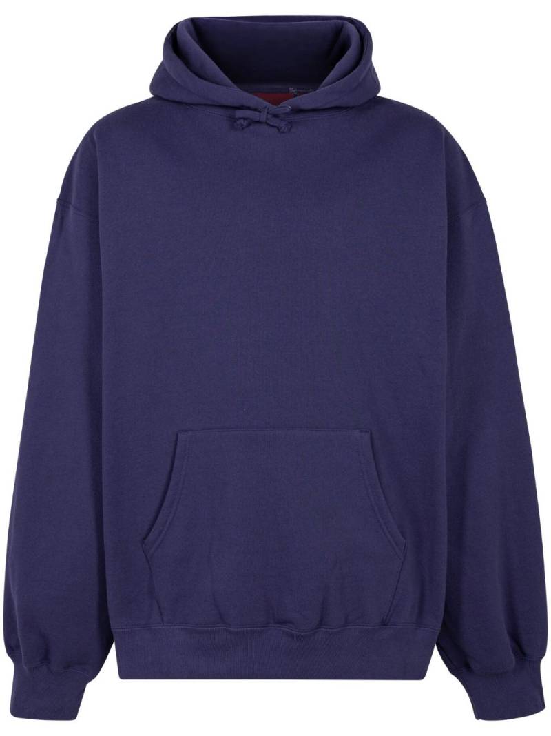 Supreme satin appliqué "FW23 - Washed Navy" hoodie - Blue von Supreme