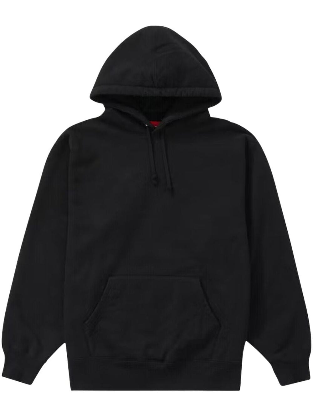 Supreme satin-appliqué hoodie - Black von Supreme