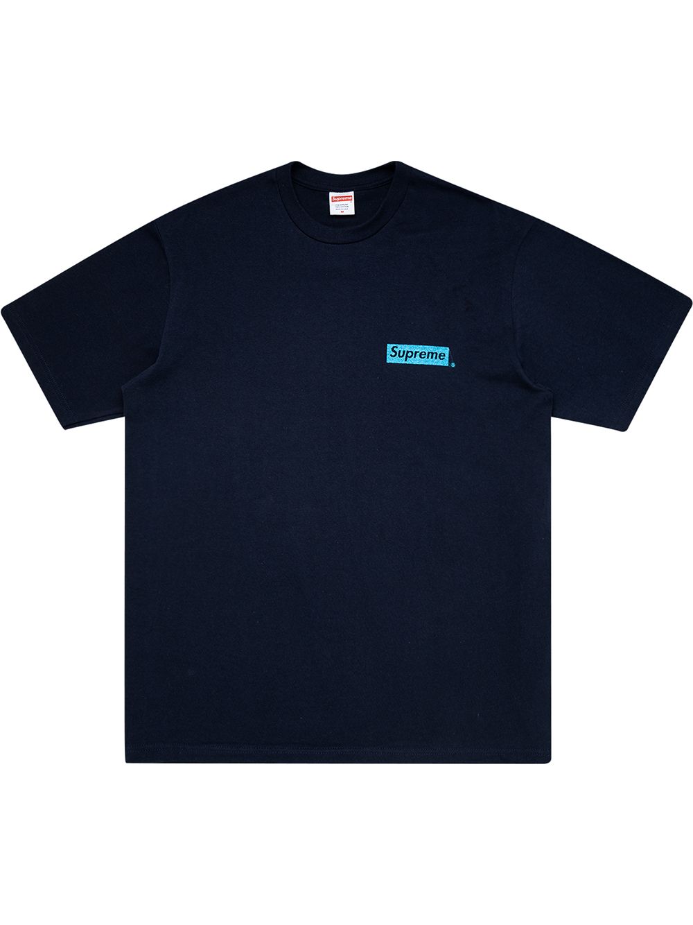 Supreme Spiral slogan-print T-shirt - Blue von Supreme