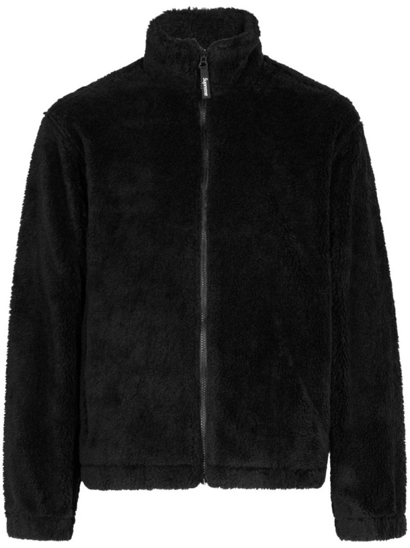 Supreme star-print fleece jacket - Black von Supreme