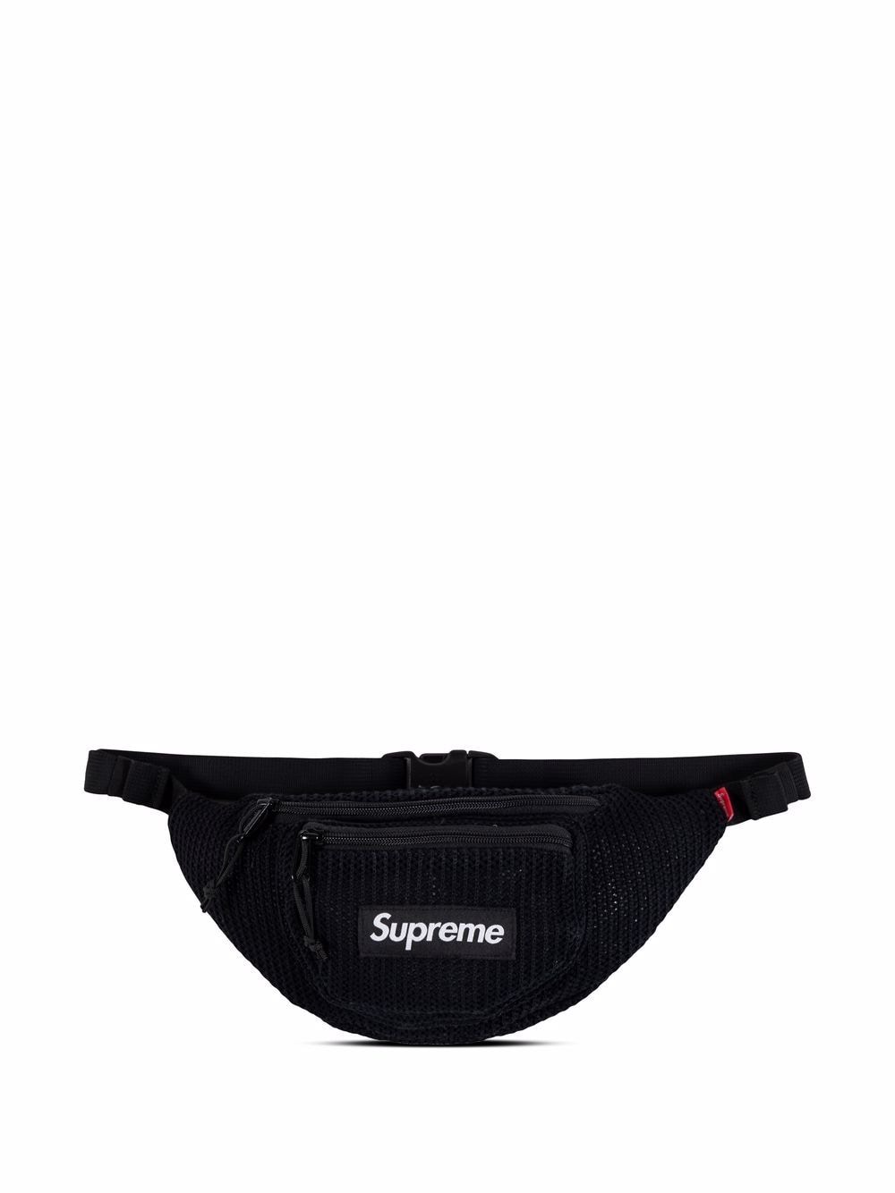 Supreme string waist bag - Black von Supreme