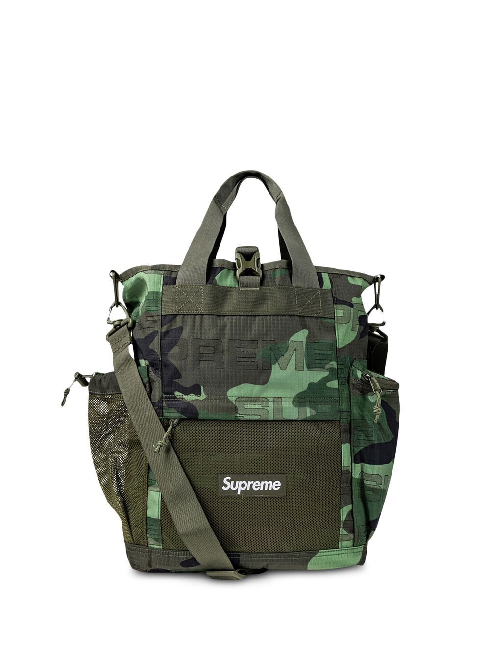 Supreme utility zip tote bag - Green von Supreme