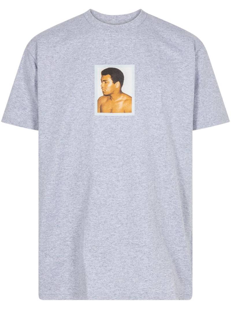 Supreme Ali/Warhol photograph-print T-shirt - Grey von Supreme
