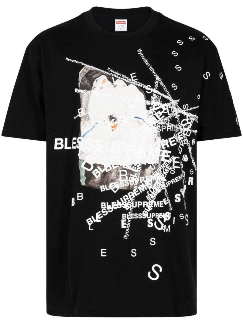 Supreme x BLESS Observed In A Dream T-shirt - Black von Supreme