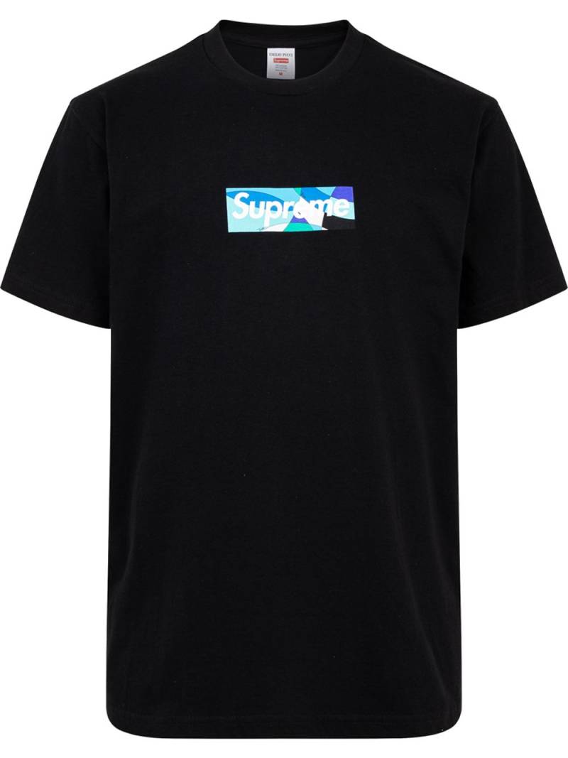Supreme x Emilio Pucci Box Logo T-Shirt - Black von Supreme