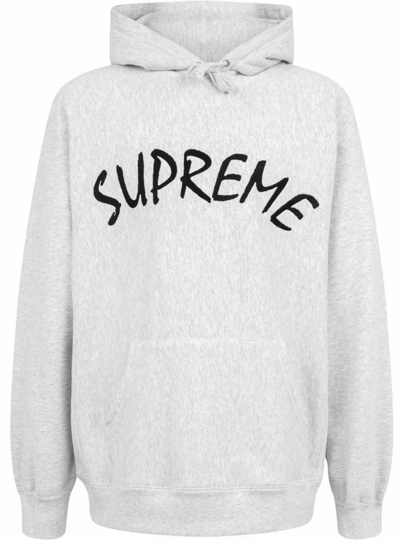 Supreme Ftp Arc logo hoodie - Grey von Supreme