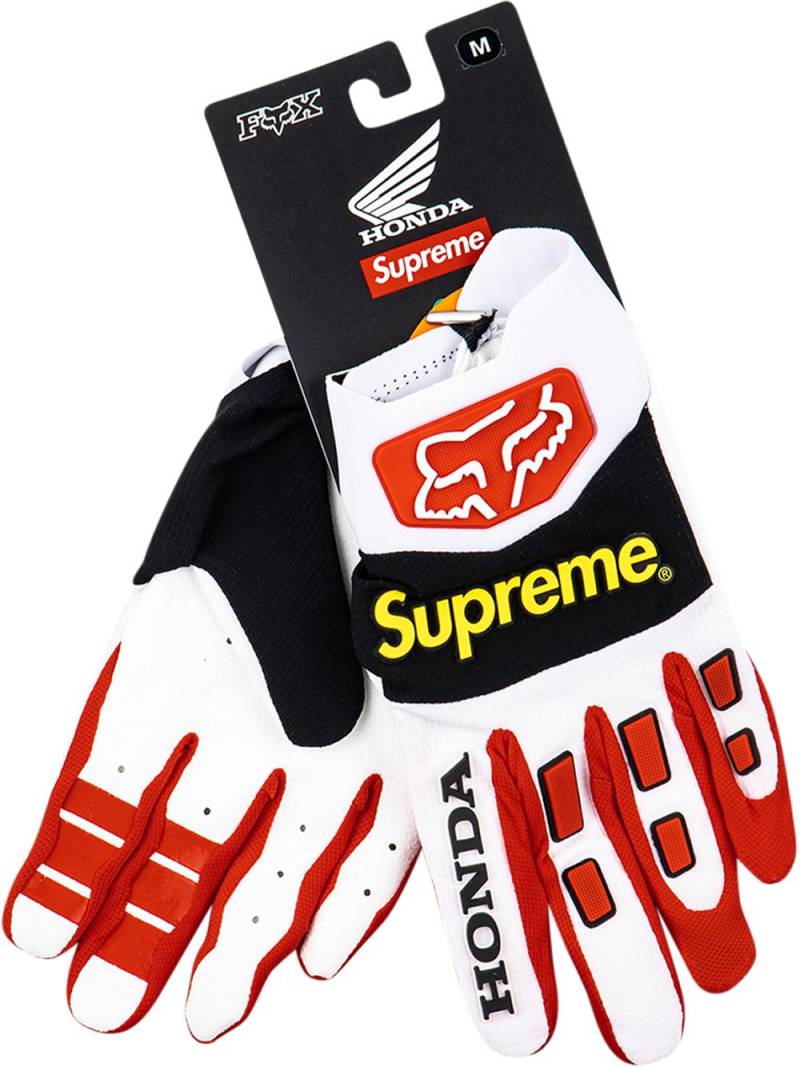 Supreme x Honda Fox racing gloves - Red von Supreme