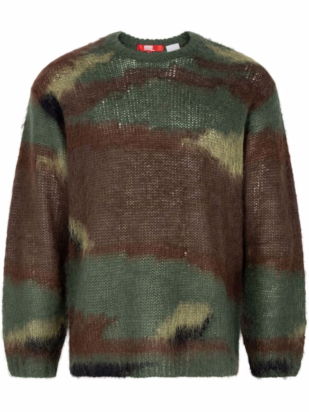 Supreme x Junya Watanabe brushed camo jumper - Green von Supreme