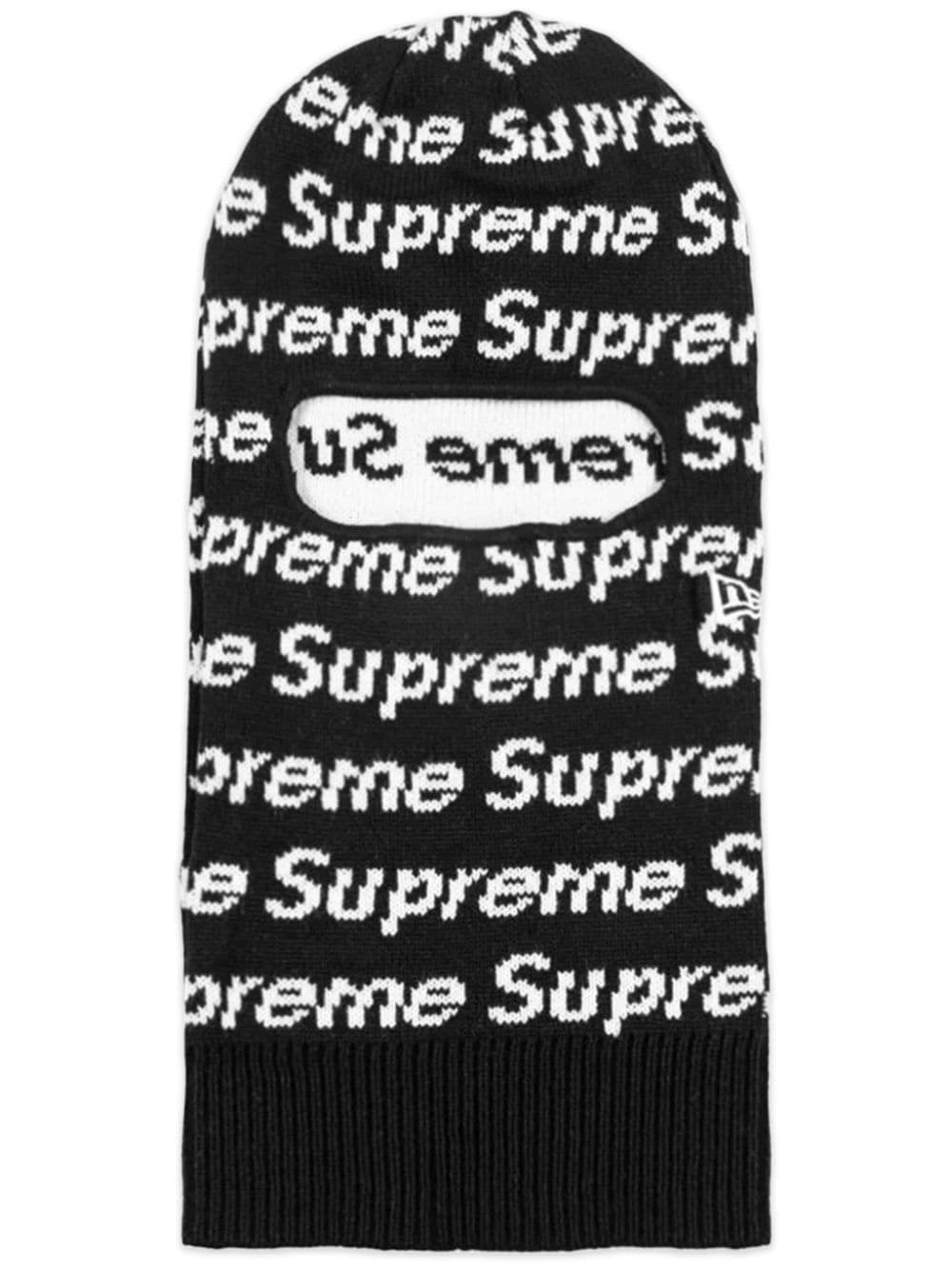 Supreme x New Era Repeat "Black" balaclava von Supreme