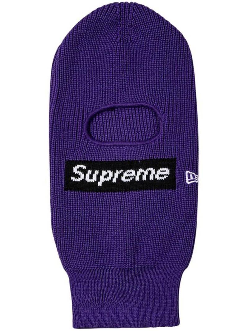 Supreme x New Era box-logo balaclava - Blue von Supreme