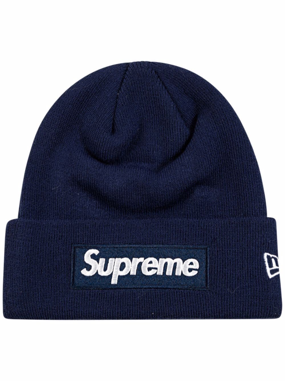 Supreme x New Era Box Logo beanie - Blue von Supreme