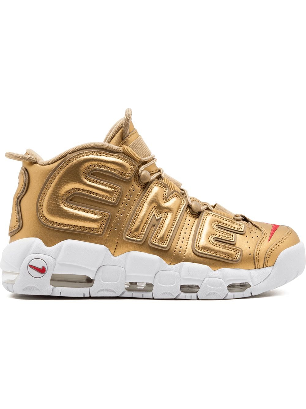 Supreme x Air More Uptempo "Suptempo Gold" sneakers - Metallic von Supreme