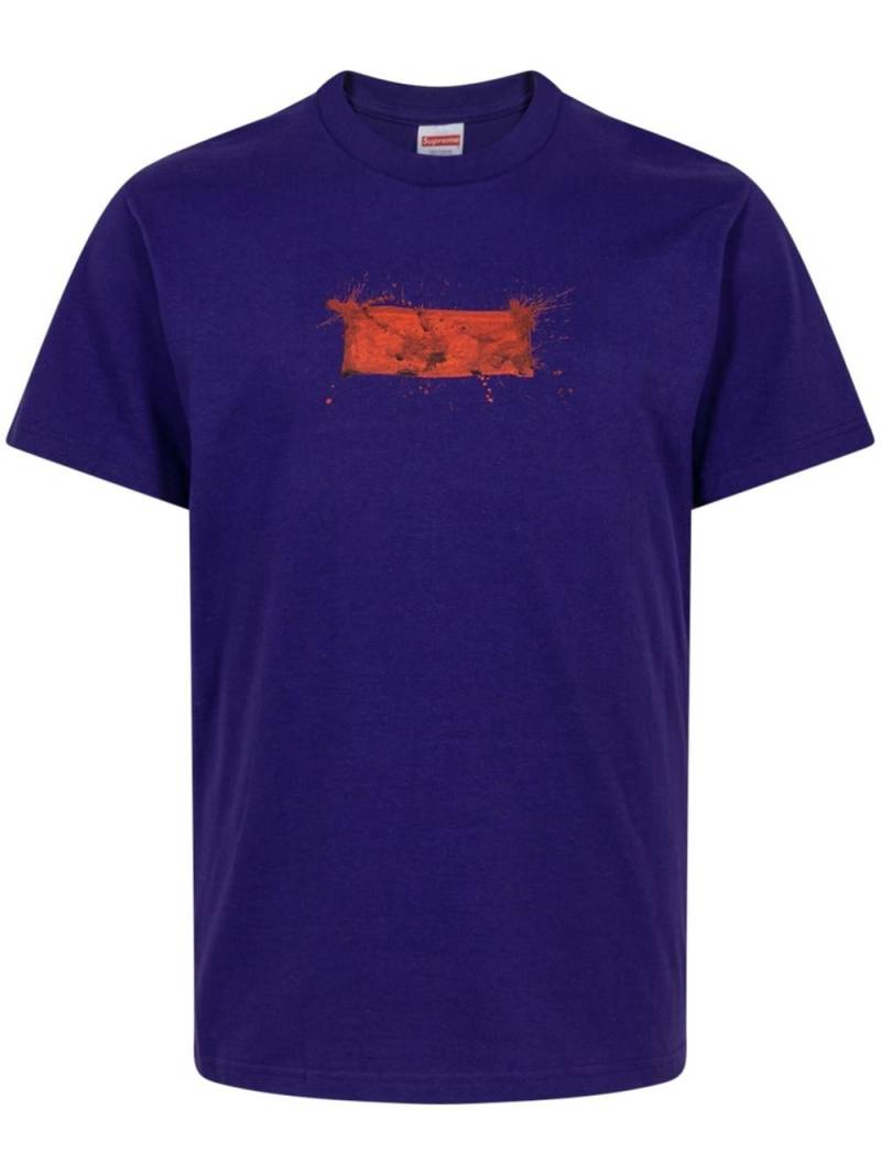 Supreme Ralph Steadman Box Logo T-shirt - Purple von Supreme