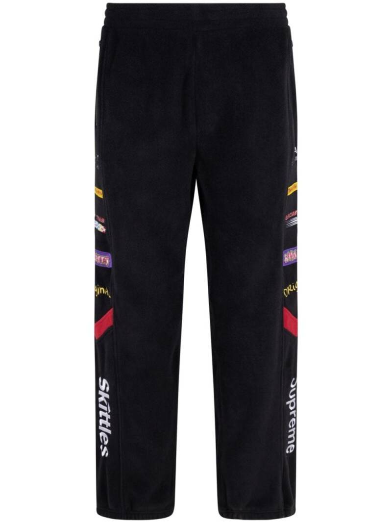 Supreme x Skittles x Polartec "Black" track pants von Supreme