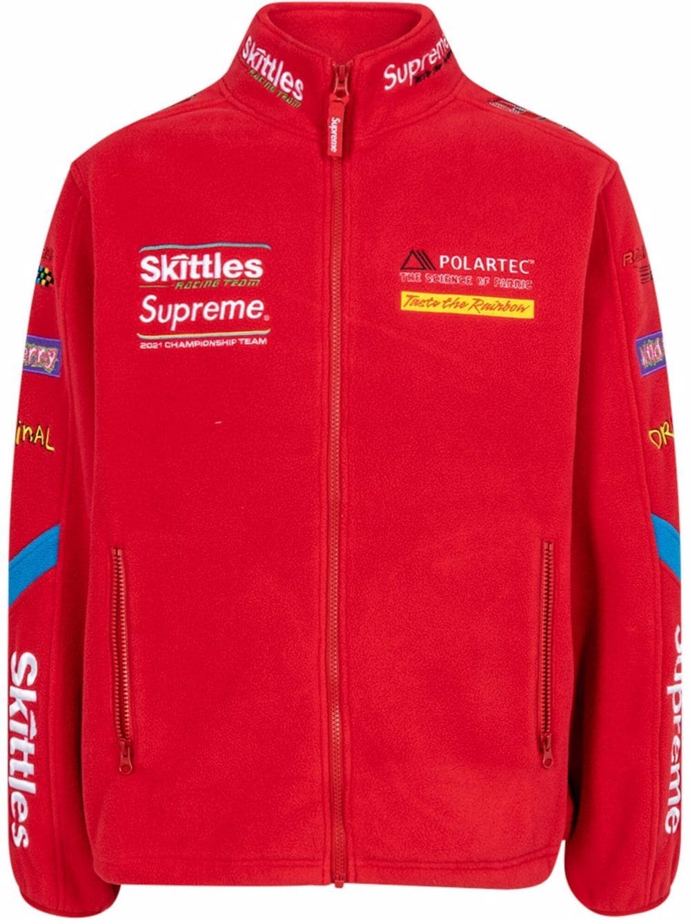 Supreme x Skittles x Polartec jacket - Red von Supreme