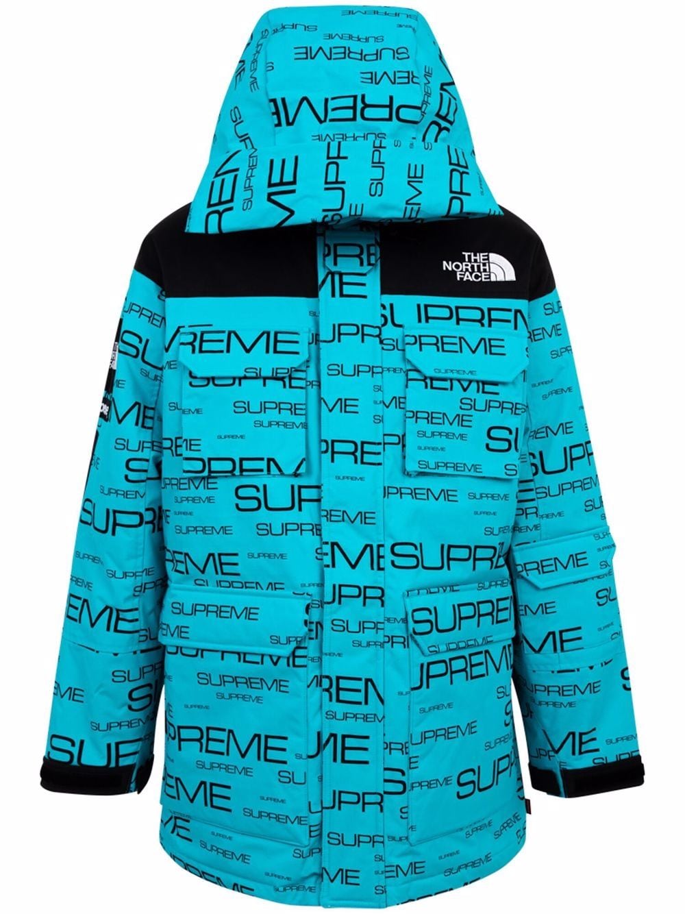 Supreme x The North Face Coldworks 700-fill down coat - Blue von Supreme