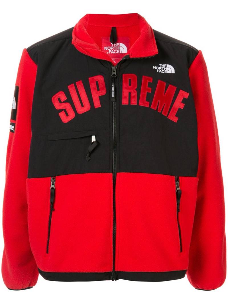 Supreme x The North Face Arc Logo Denali fleece jacket - Red von Supreme