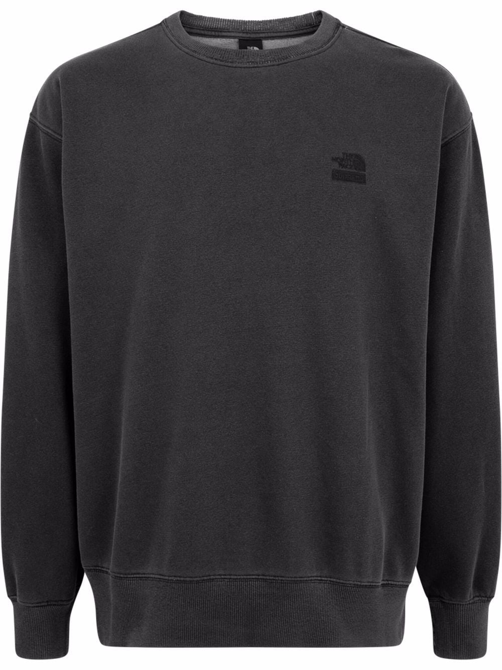 Supreme x The North Face embroidered logo sweatshirt - Black von Supreme
