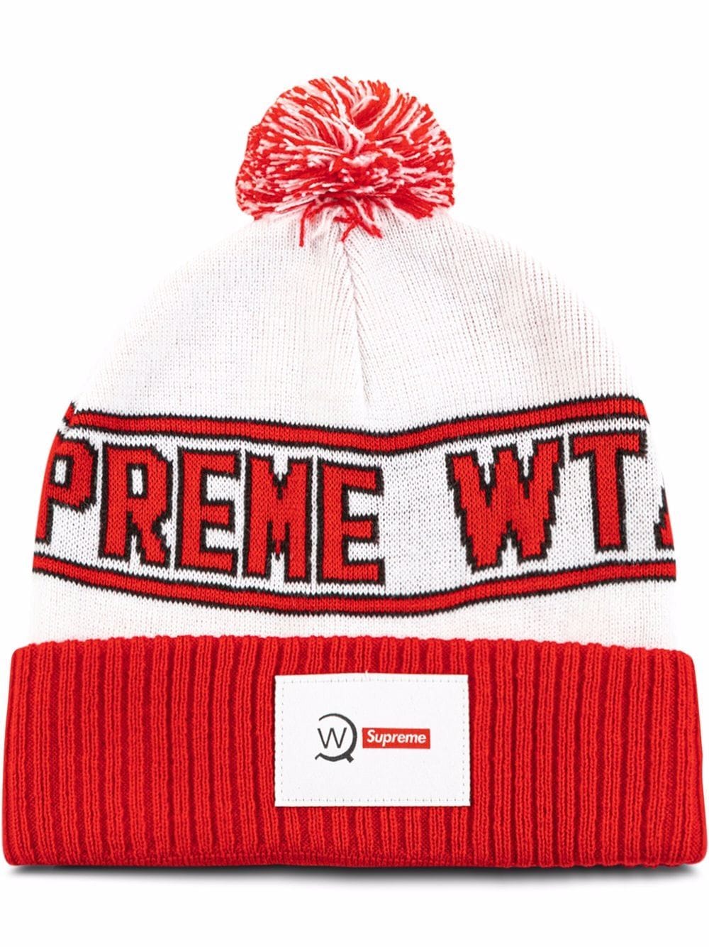 Supreme x WTAPS beanie - White von Supreme