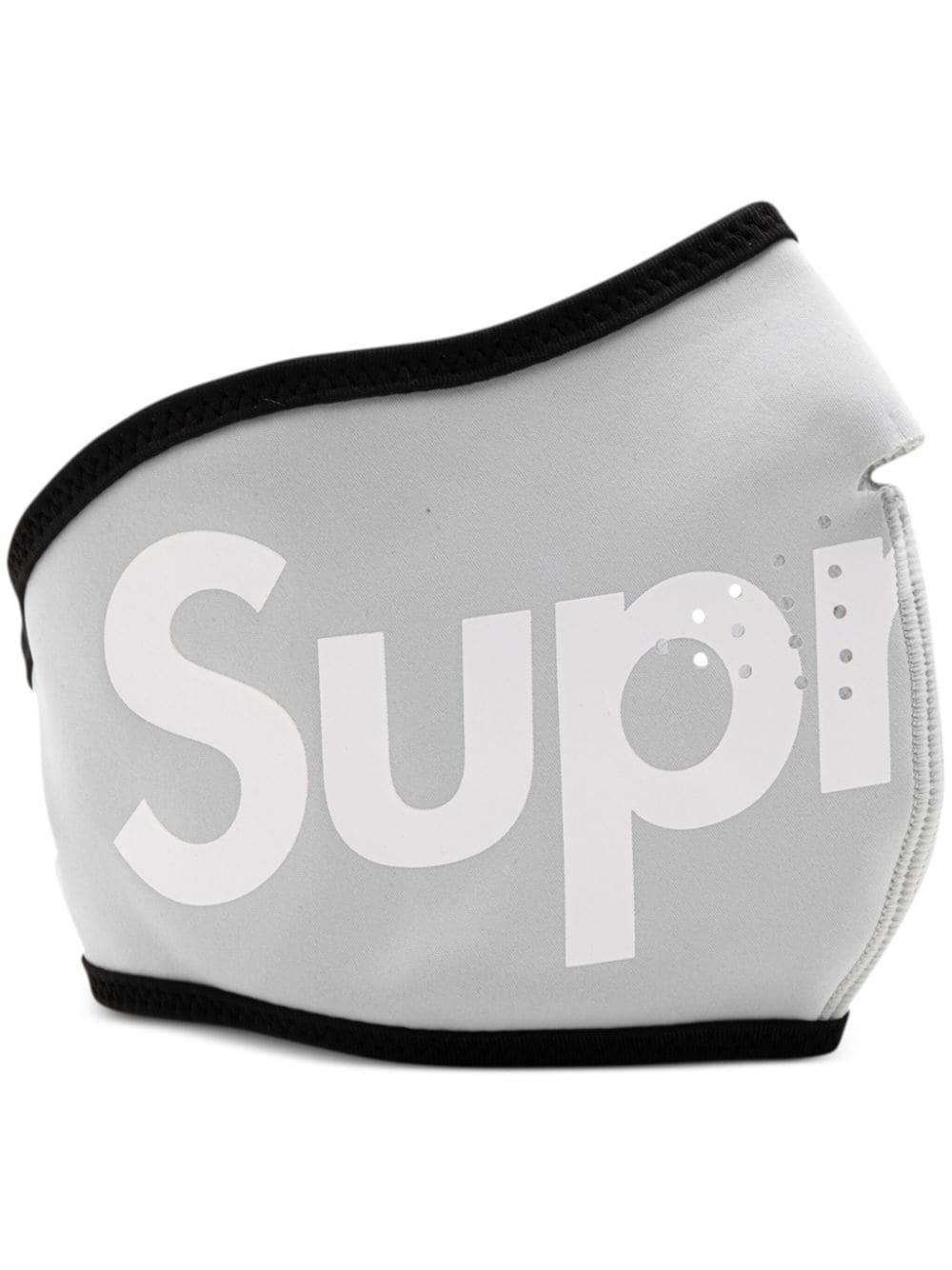 Supreme x Windstopper logo-print face mask - Grey von Supreme