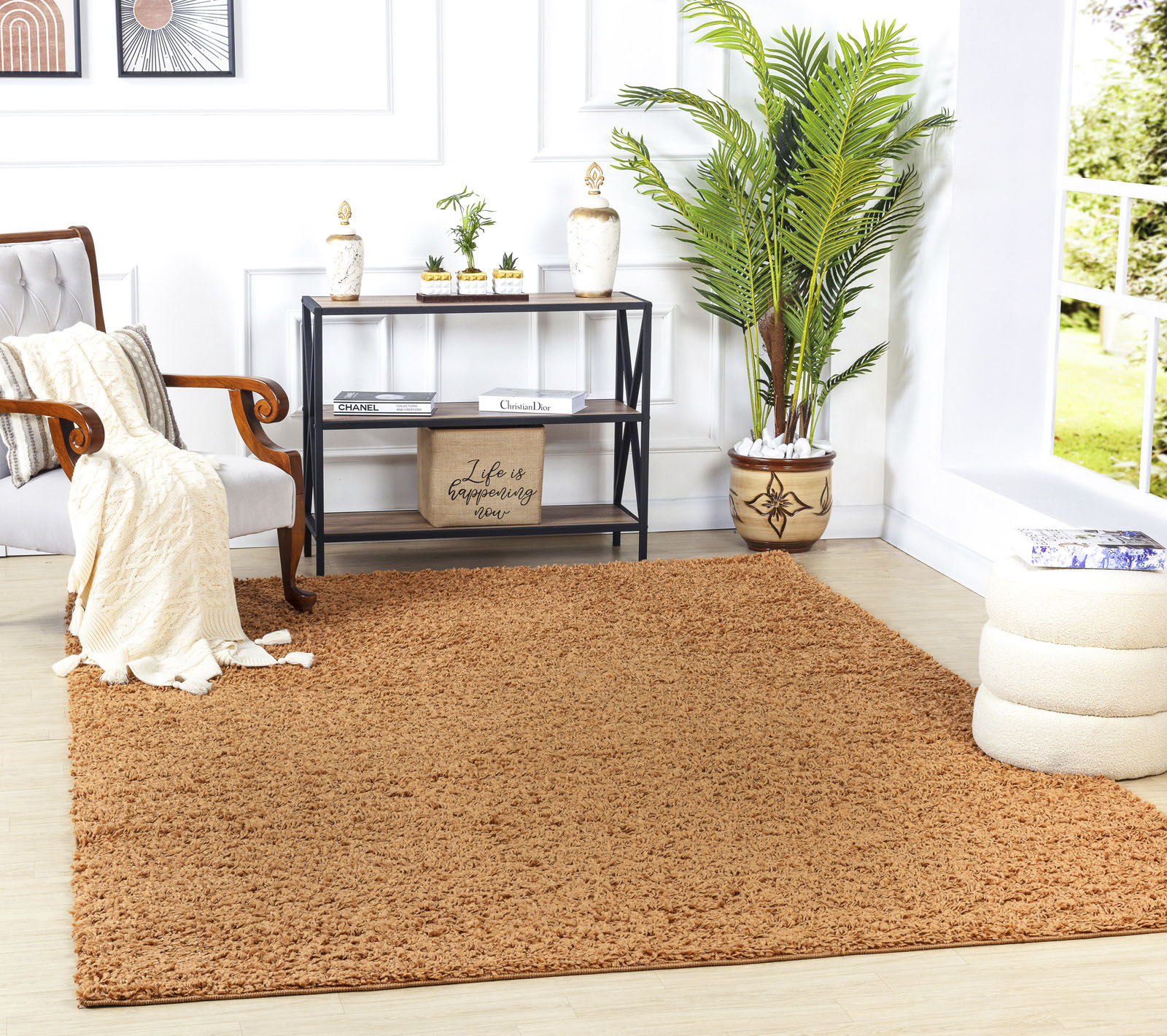 Livabliss Hochflor-Teppich »BORACAY«, rechteckig, 37 mm Höhe, Flauschig, Langflor, Weich, Wohnzimmer Flurteppich, Grau Livabliss Hochflor-Teppich »BORACAY«, rechteckig, 37 mm Höhe, Flauschig, Langflor, Weich, Wohnzimmer Flurteppich, Grau von Livabliss