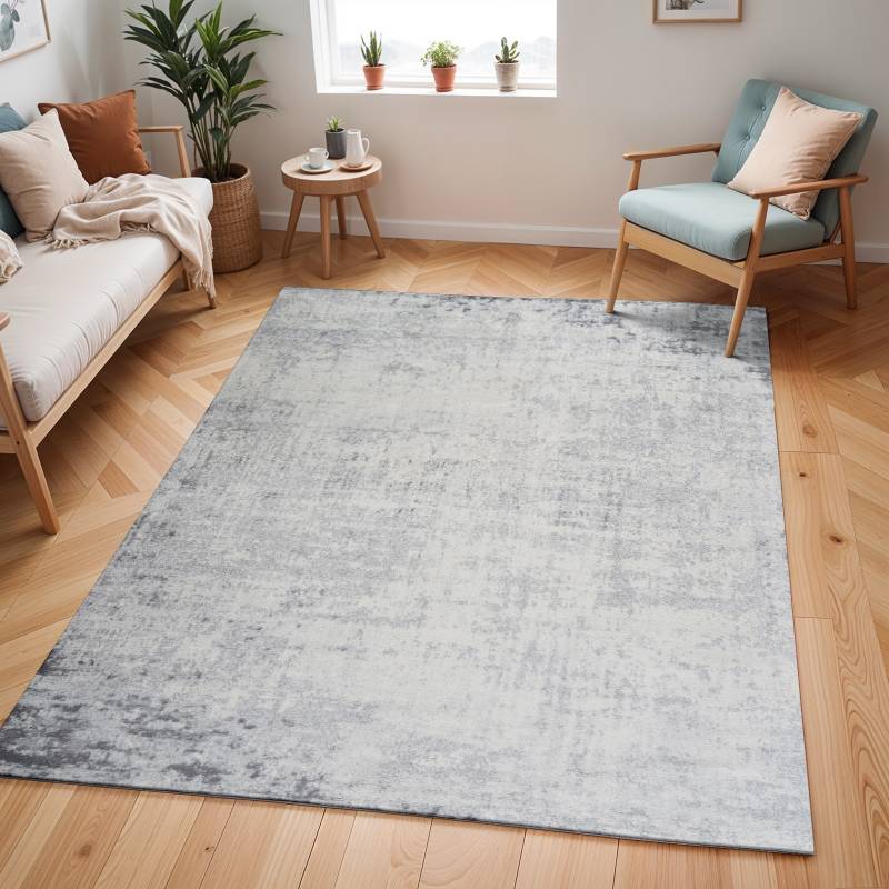Livabliss Teppich »UTRECHT«, rechteckig, 9 mm Höhe, Designerteppich in Marmor Optik, Kurzflor Wohnzimmerteppich/Läufer von Livabliss