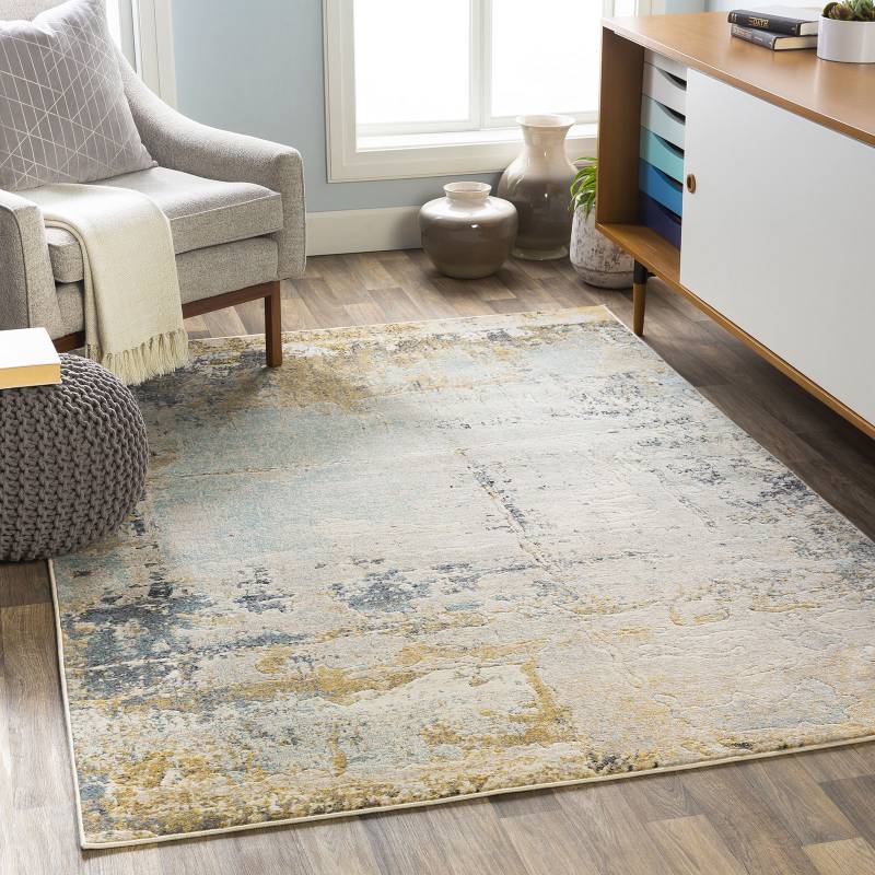 Livabliss Teppich »SEATTLE«, rechteckig, 11 mm Höhe, Modern Marmor Design, Wohnzimmerteppich, Schlafzimmer von Livabliss