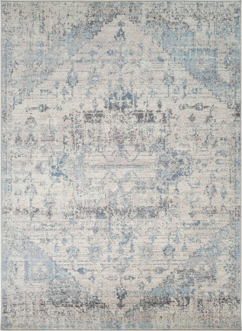 Livabliss Teppich »TAMPA«, rechteckig, 13 mm Höhe, Vintage Orientteppich, Traditional Kurzflor Boho Wohnzimmerteppich von Livabliss