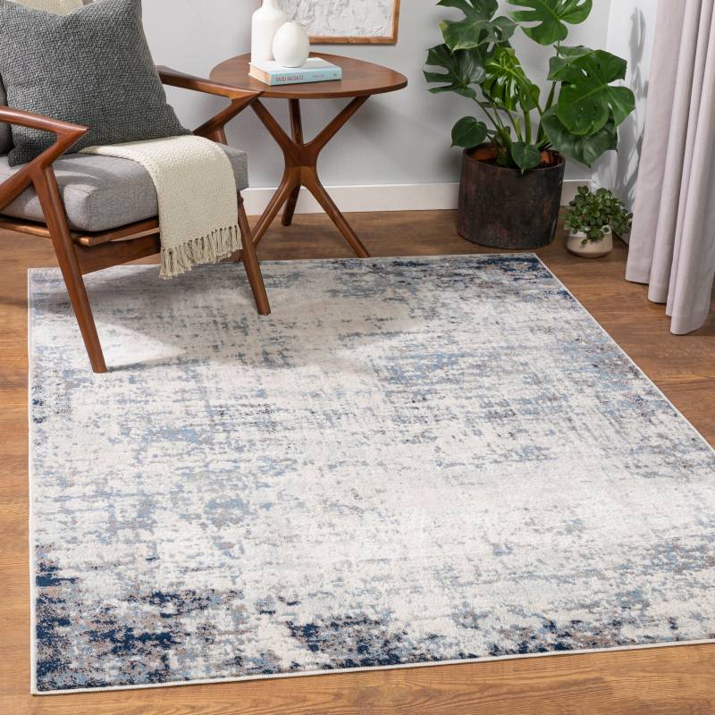 Livabliss Teppich »UTRECHT«, rechteckig, 9 mm Höhe, Designerteppich in Marmor Optik, Kurzflor Wohnzimmerteppich/Läufer von Livabliss