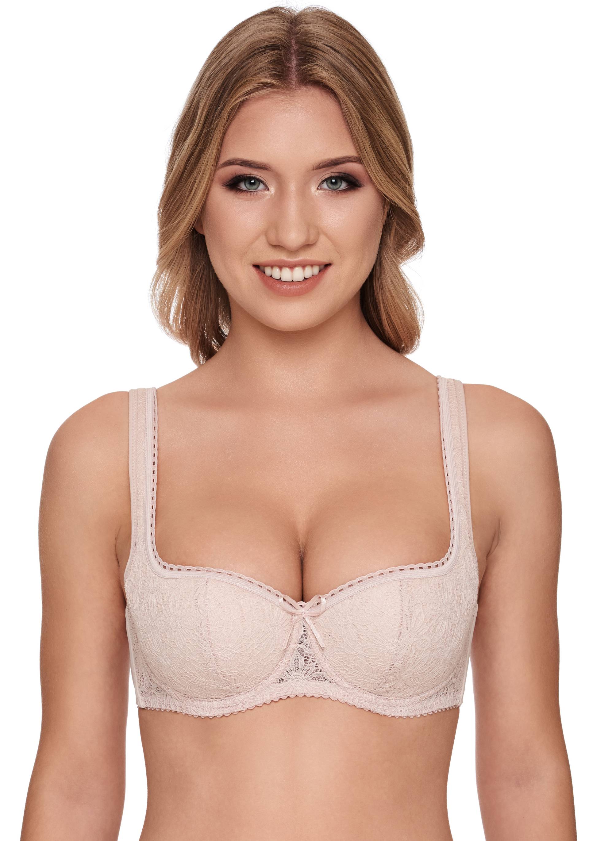 Susa Dirndl-BH »Wiesn Zauber«, Soft-Cups, Spitze, mit Bügel, Stäbchen in der Seitennaht von Susa