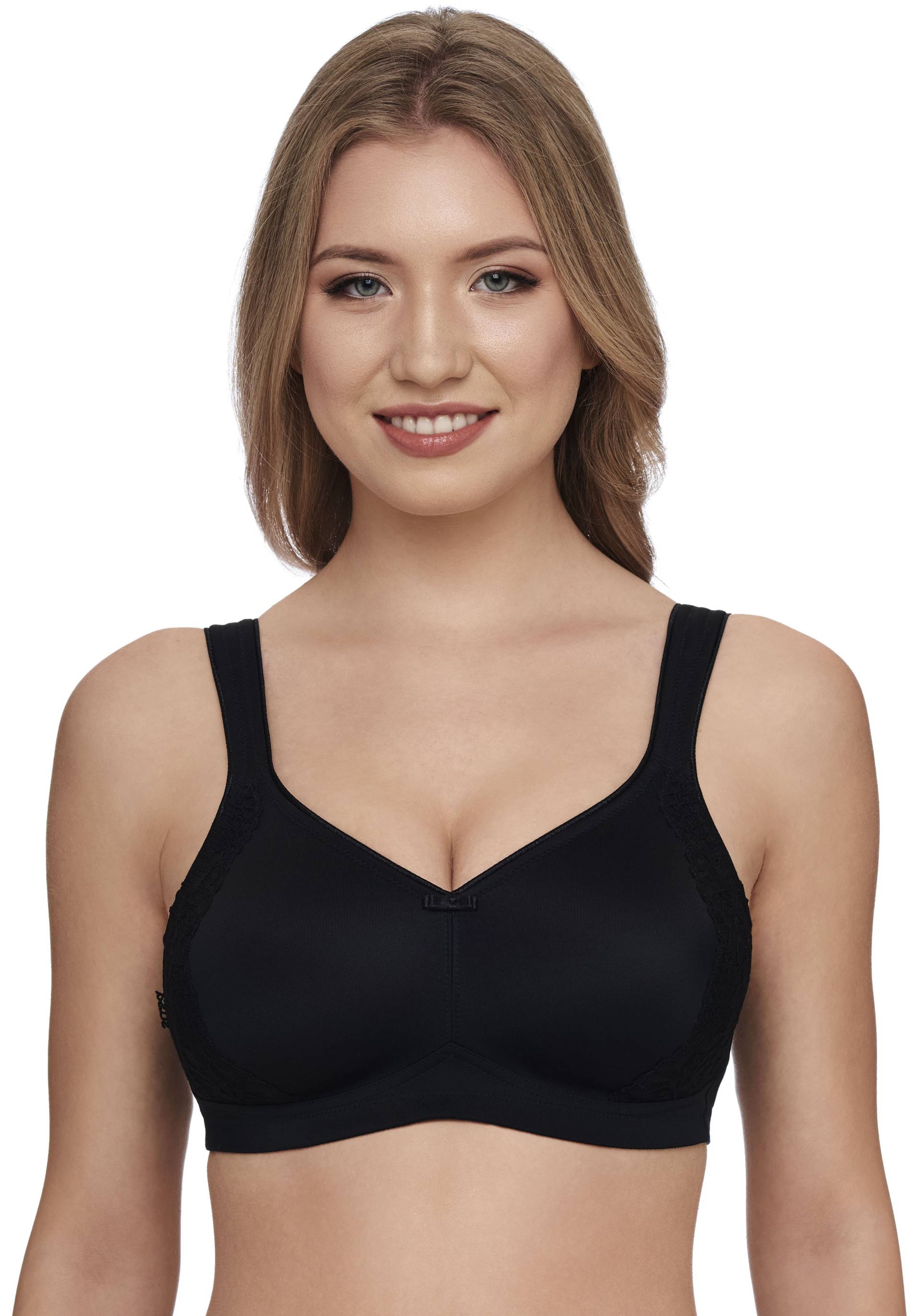 Susa Minimizer-BH »London«, vorgeformte Cups, Spitze, blickdicht von Susa