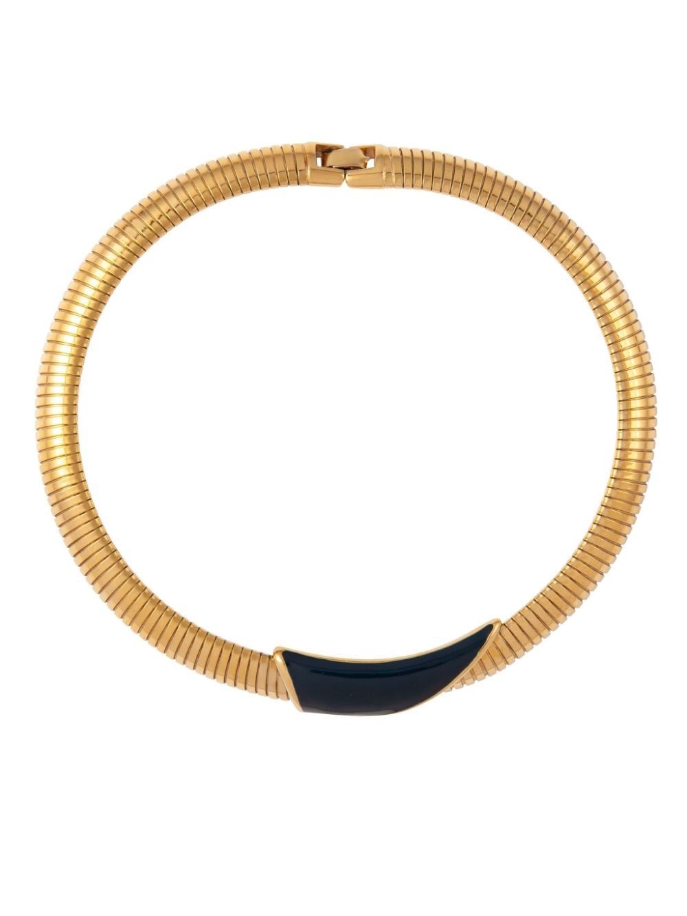 Susan Caplan Vintage 1980s Monet snake-chain necklace - Gold von Susan Caplan Vintage