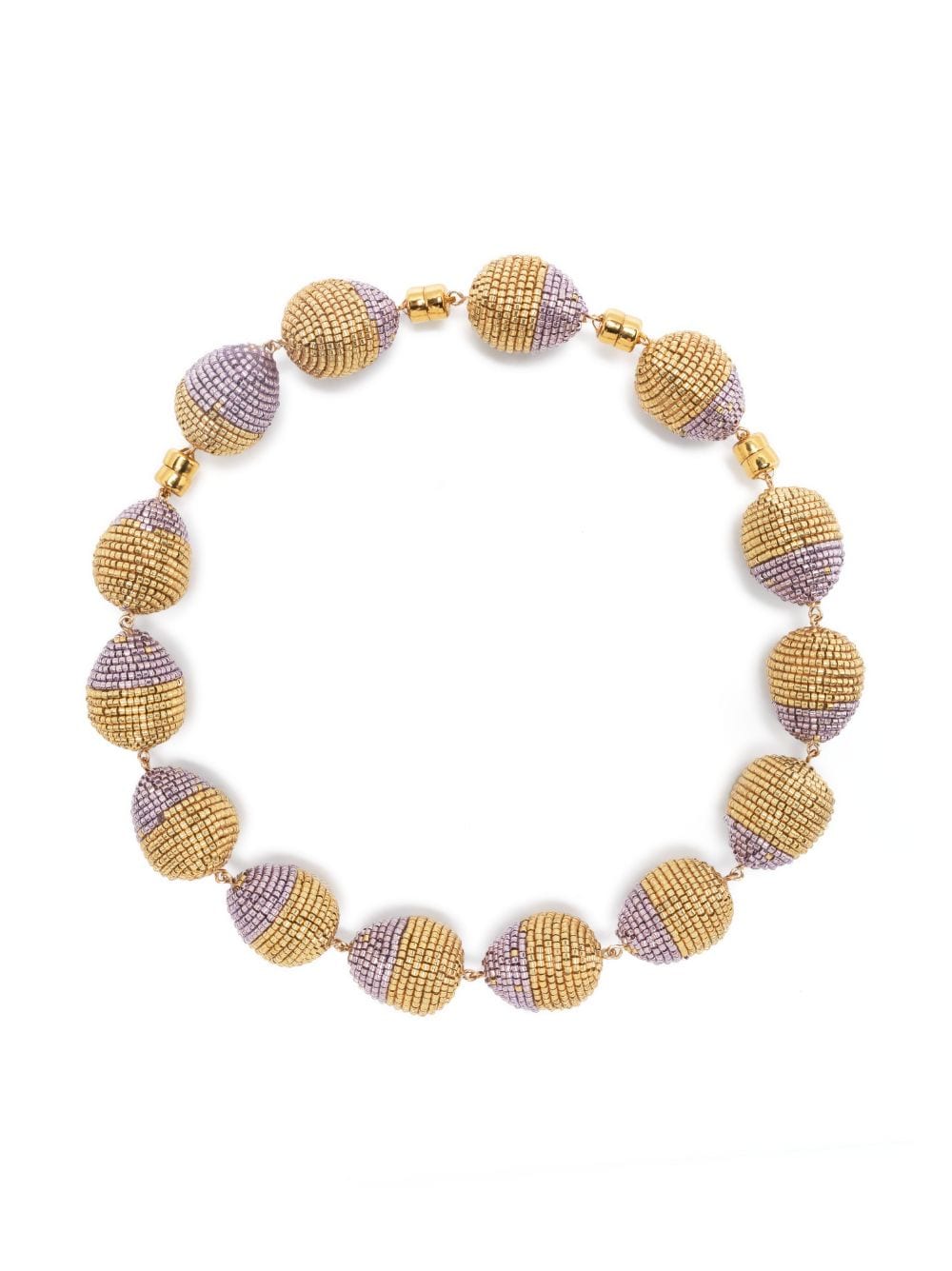 Susana Vega Roco beaded chocker - Gold von Susana Vega