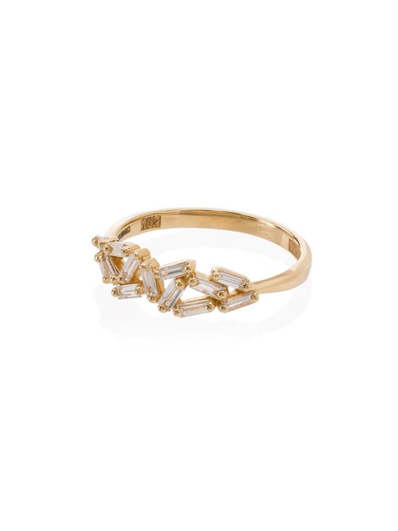 Suzanne Kalan 18kt gold Cluster diamond ring von Suzanne Kalan
