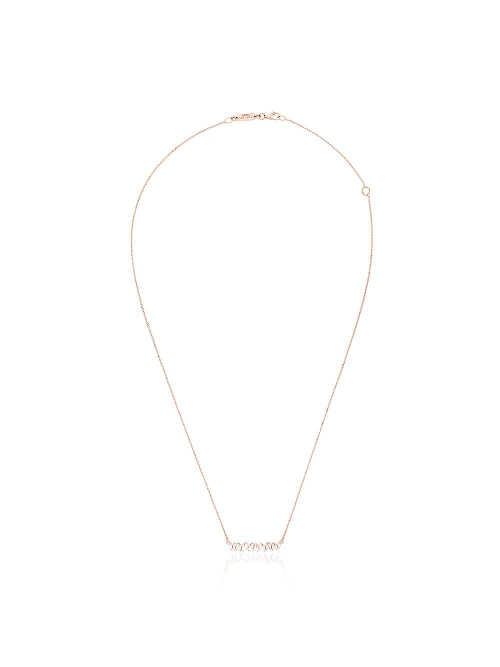 Suzanne Kalan 18kt rose gold Firework diamond necklace von Suzanne Kalan