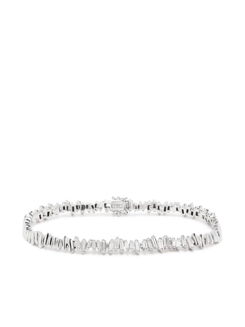 Suzanne Kalan 18kt white gold diamond bracelet - Silver von Suzanne Kalan