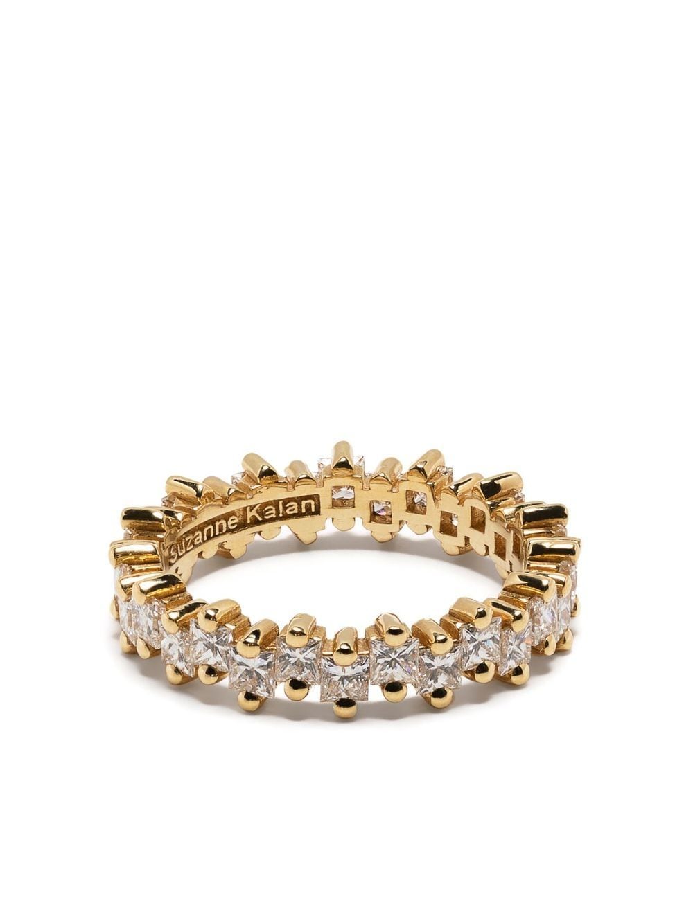 Suzanne Kalan princess-cut diamond eternity band - Gold von Suzanne Kalan