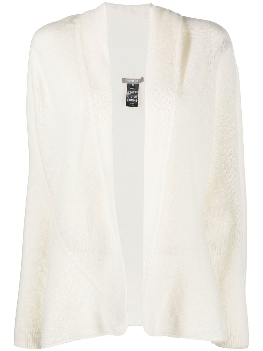 Suzusan open-front knit cardigan - White von Suzusan