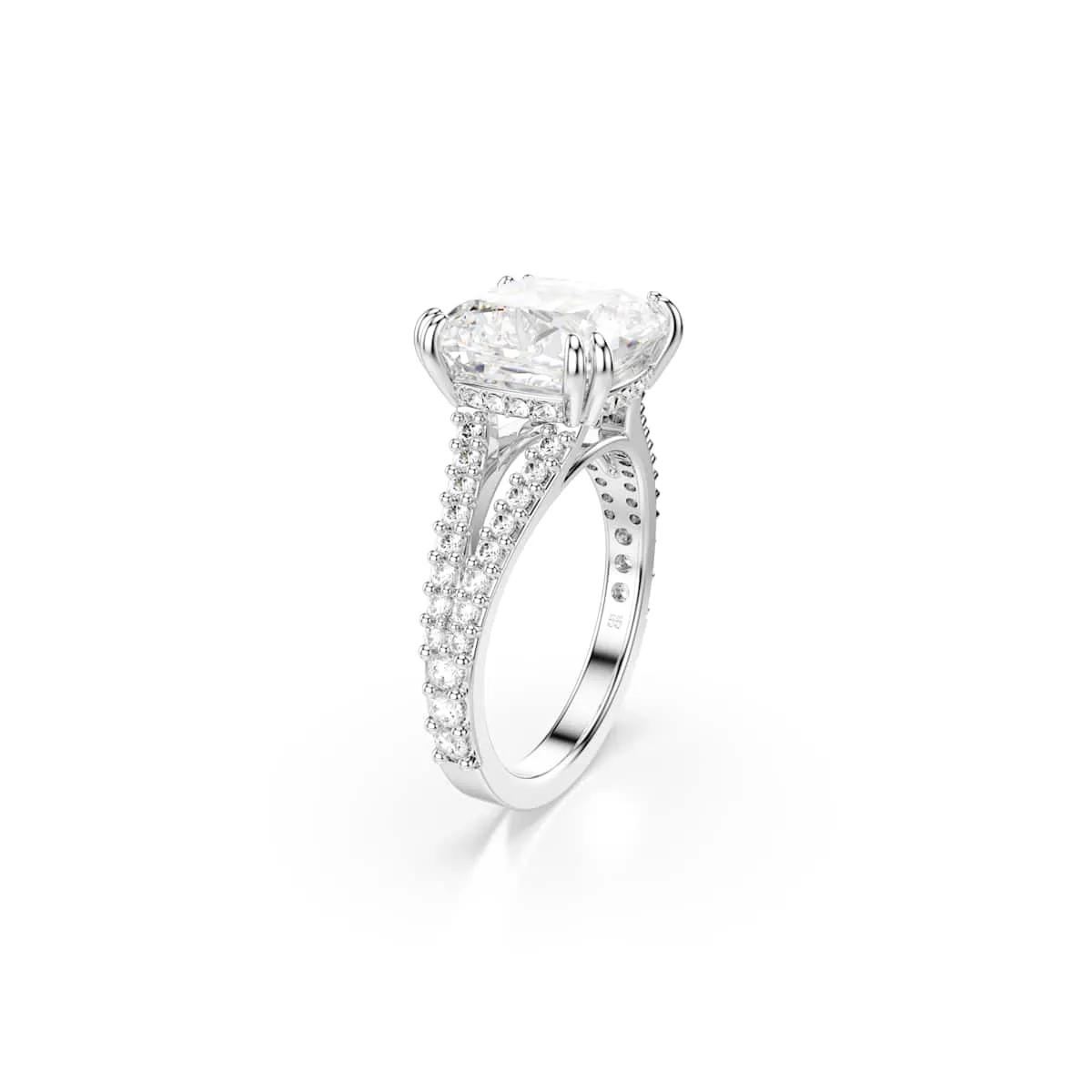 Swarovski Armbanduhr - Re Stilla Ring - Gr. 18.5 - in Silber - für Damen von Swarovski