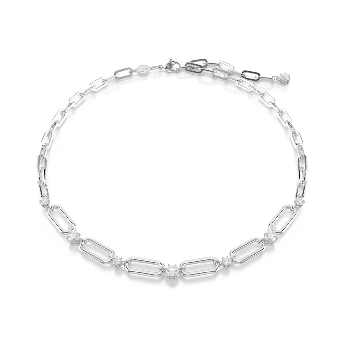 Swarovski Armbanduhr - Swarovski Constella Silberfarbene Kette 5683360 - Gr. unisize - in Silber - für Damen von Swarovski