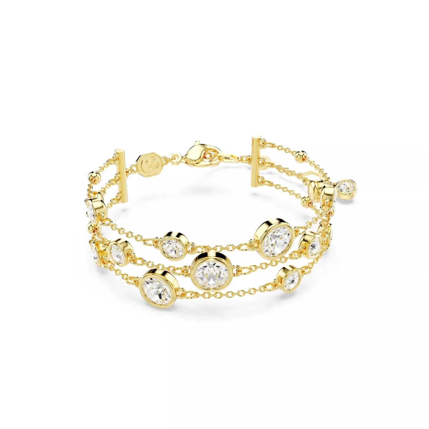 Swarovski Armbanduhr - Swarovski Imber Goldfarbene Armband 5680095 - Gr. ONE SIZE - in Gold - für Damen von Swarovski