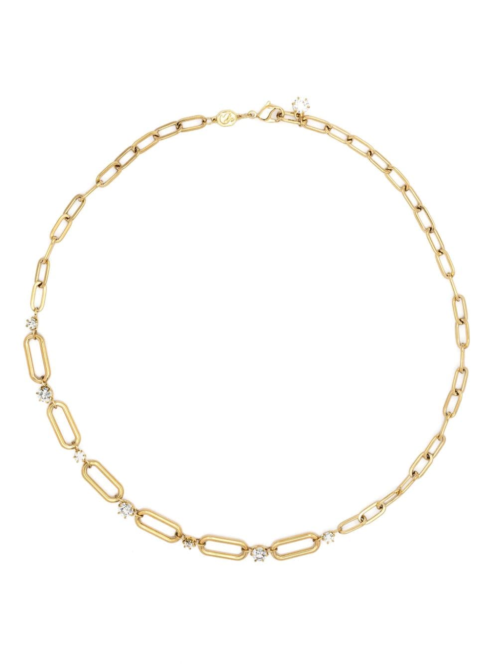 Swarovski Constella crystal-embellishment necklace - Gold von Swarovski
