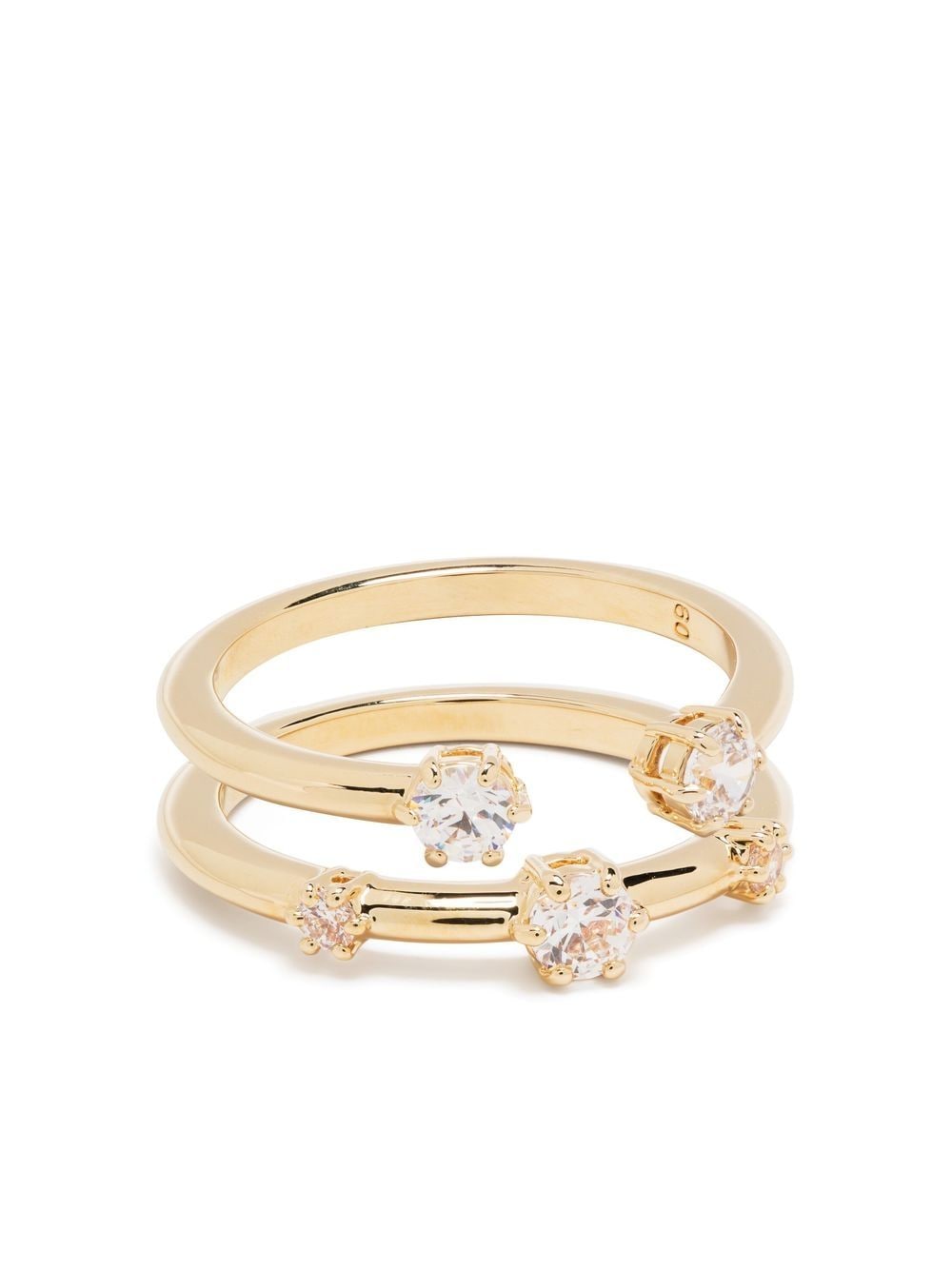 Swarovski Contella ring (set of two) - Gold von Swarovski